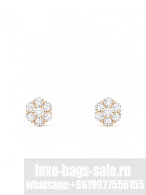 Van Cleef & Arpels Women's Fleurette Earrings Golden
