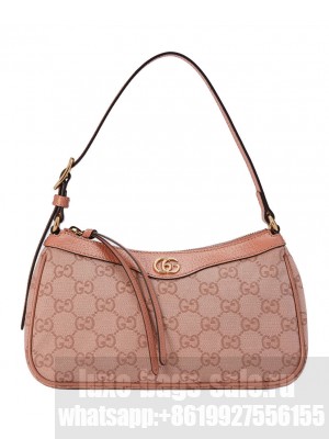Gucci Ophidia GG Small Handbag 735145 Pink