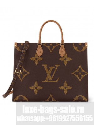 Louis Vuitton OnTheGo Voyage M46823 Brown
