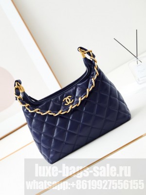 Chanel 24A HOBO HANDBAG AS4923 Royal