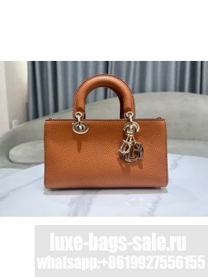 DIOR small Lady D-Sire My ABCDior Bag Bull Leather M11509T brown