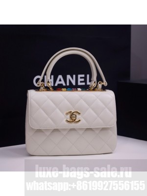 CHANEL mini Flap Bag With Top Handle 4654-5