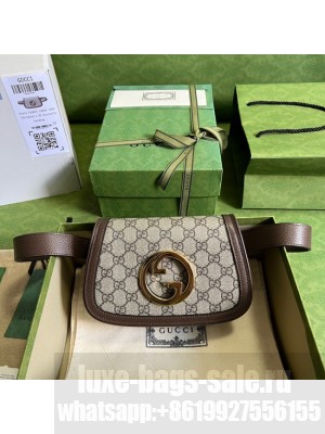 Gucci GG Marmont belt bag 703807 brown
