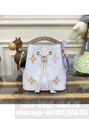 Louis Vuitton Giant Monogram Neonoe BB M22986 Gradient Print Apricot