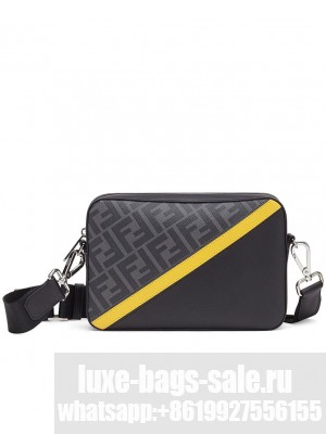 Fendi Camera Case Fabric Bag 7M0286 Gray