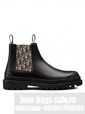 Christian Dior Unisex Explorer Chelsea Boot Black