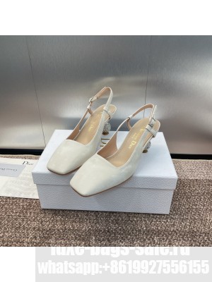 Dior D-Idole Pump Cream velvet