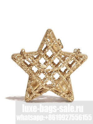 Chanel Star Minaudiere AS4028 Golden