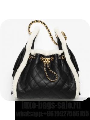 CHANEL 25 Small Handbag AS5293 black& Gold
