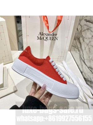 Alexander McQueen Deck Lace Up Plimsoll 08 2021 Collection