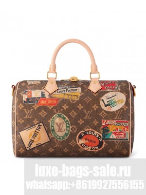 Louis Vuitton Speedy Bandouliere 30 M47087 Brown