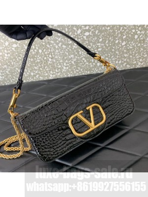 VALENTINO GARAVANI Loco Calf leather bag 2A0K30 BLACK