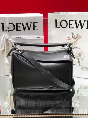 Loewe Puzzle Bag Leather 1609 black