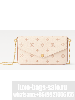 Louis Vuitton NEW Felicie Pochette M14968 Bicolor Eden