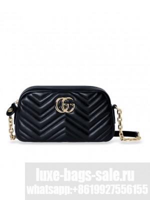 Gucci GG Marmont Small Camera Bag 855273 Black
