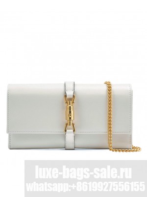 Gucci Jackie 1961 Chain Wallet 652681 Cream