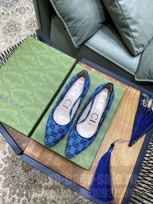 Gucci GG Multicolo canvas 5.5cm Blue 2021 Collection