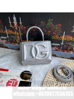 Dolce & Gabbana leather bag G6002 silver