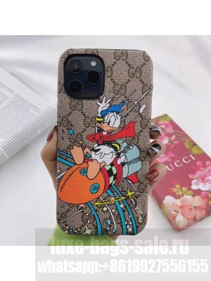 Disney x Gucci Donald Duck GG Canvas iPhone Case 01  2021 Collection