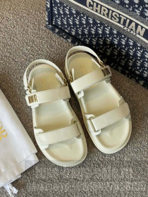 Dior DiorAct Calfskin Flat Strap Sandals 2023 011