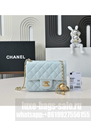 Chanel MINI FLAP BAG AS1786 light Blue