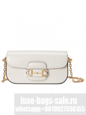 Gucci Horsebit 1955 Small Shoulder Bag 735178 Cream