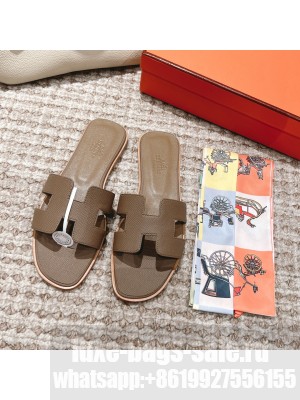 Hermes Oran Flat Slide Sandals 2023 Collection 076