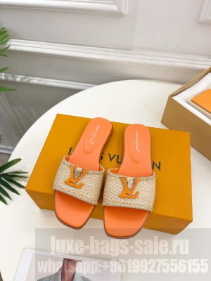Louis Vuitton Women's LV Capri Flat Mule Orange