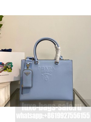 Prada Kristen Saffiano bag 1BD355 sky blue
