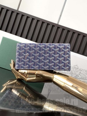 Goyard Richelieu Wallet Navy Blue