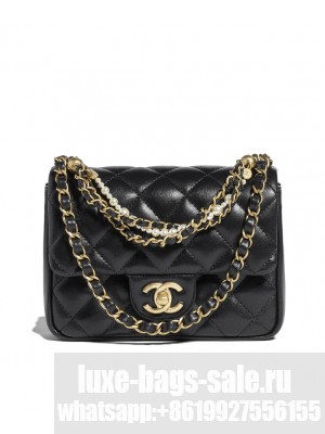 Chanel Mini Flap Bag AS4385 Black