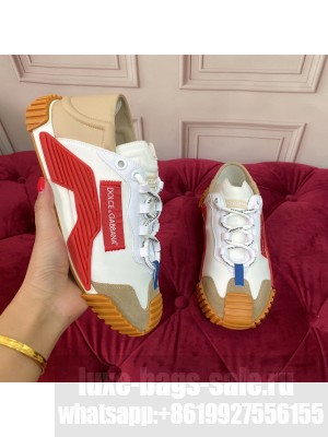 DOLCE & GABBANA NS1 SLIP ON SNEAKERS IN MIXED MATERIALS 2022 01