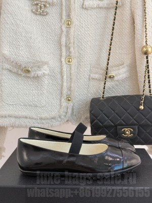 Chanel Mary Janes Lambskin balck 2025