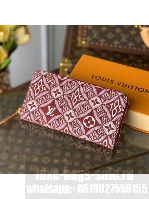 Louis Vuitton Since 1854 Zippy Wallet M69994 Burgundy 2021 Collection