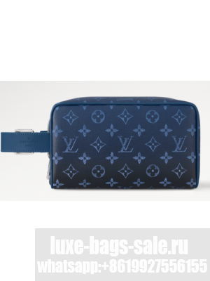 Louis Vuitton Locker Dopp Kit M11559 Navy Blue