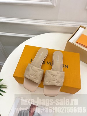 Louis Vuitton Women's Neo Revival Flat Mule Beige
