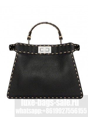 Fendi Peekaboo ISeeU Small 8BN327 Black
