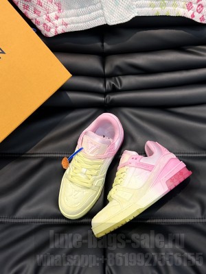 Louis Vuitton Women's LV Trainer Sneakers 2023 032