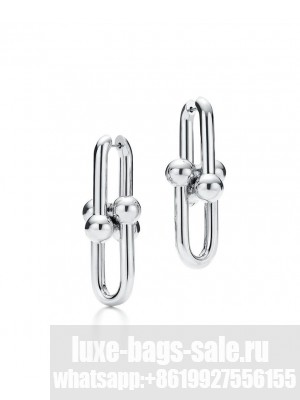 Tiffany Women's Link Earrings Silver