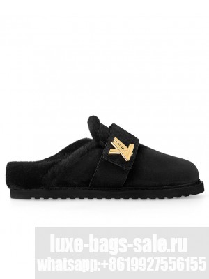 Louis Vuitton Women's LV Cosy Flat Comfort Clog 1AC6ZG Black