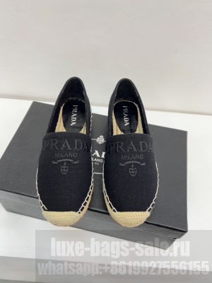 Prada 20 mm Black espadrilles