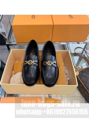 Louis Vuitton Loafer With LV Circle accessory Loafer Black 2021 Collection