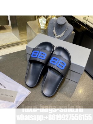 Balenciaga Unisex BB Pool Slide Sandal 2021 Collection 01