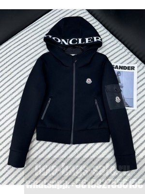 Moncler Women's Hooded Jacket Black