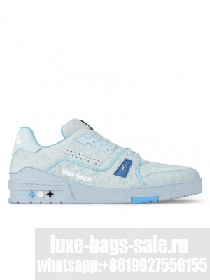 Louis Vuitton Unisex LV Trainer Sneaker 1ACRYB Blue