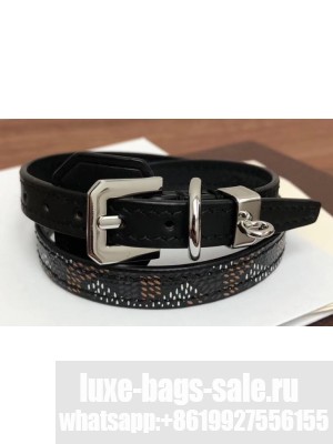 Goyard Edmond Double Bracelet Black