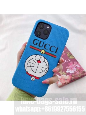Doraemon x Gucci  iPhone Case Blue 04  2021 Collection