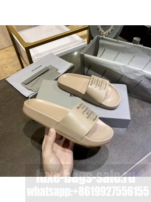 Balenciaga Unisex Pool Slide Sandal 2021 Collection 024