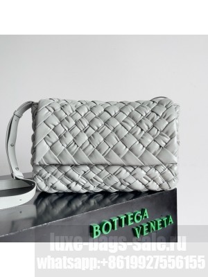 Bottega Veneta Small Kalimero Citta Shoulder bag 815258 gray