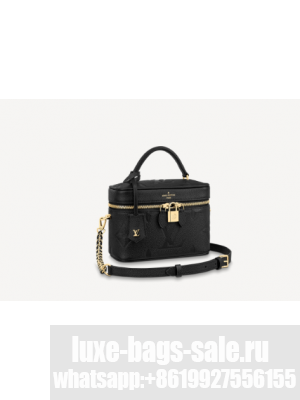 Louis Vuitton Original VANITY PM M45598 black